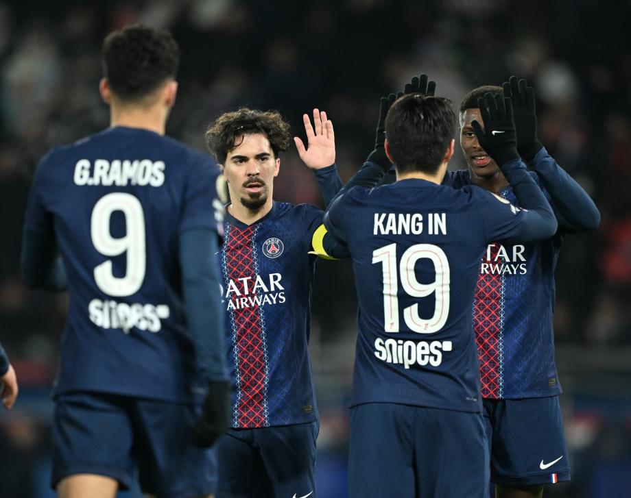 [图]李刚仁内维斯破门 巴黎圣日耳曼3-0勒阿弗尔